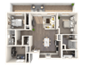 TG Plan 3 TG Plan 3 at Parke Place Apartments, P.B. BELL, Prescott Valley, Arizona 86314